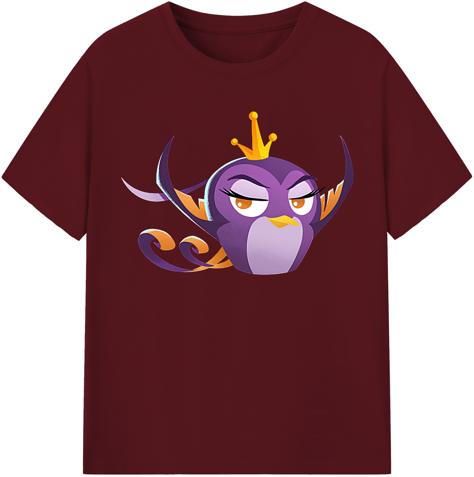 （画像用） Angry Birds アングリーバード 綿100％半袖Tシャツ（フロントプリント）